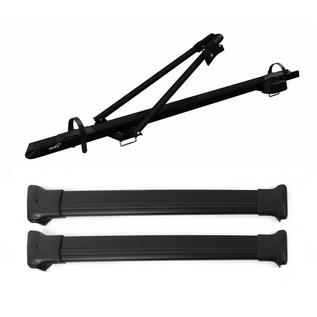 Nissan Murano Bike Carrier - Omac - Speed ALU Profil + Elegance Cross Bars - Black - '09-'14
